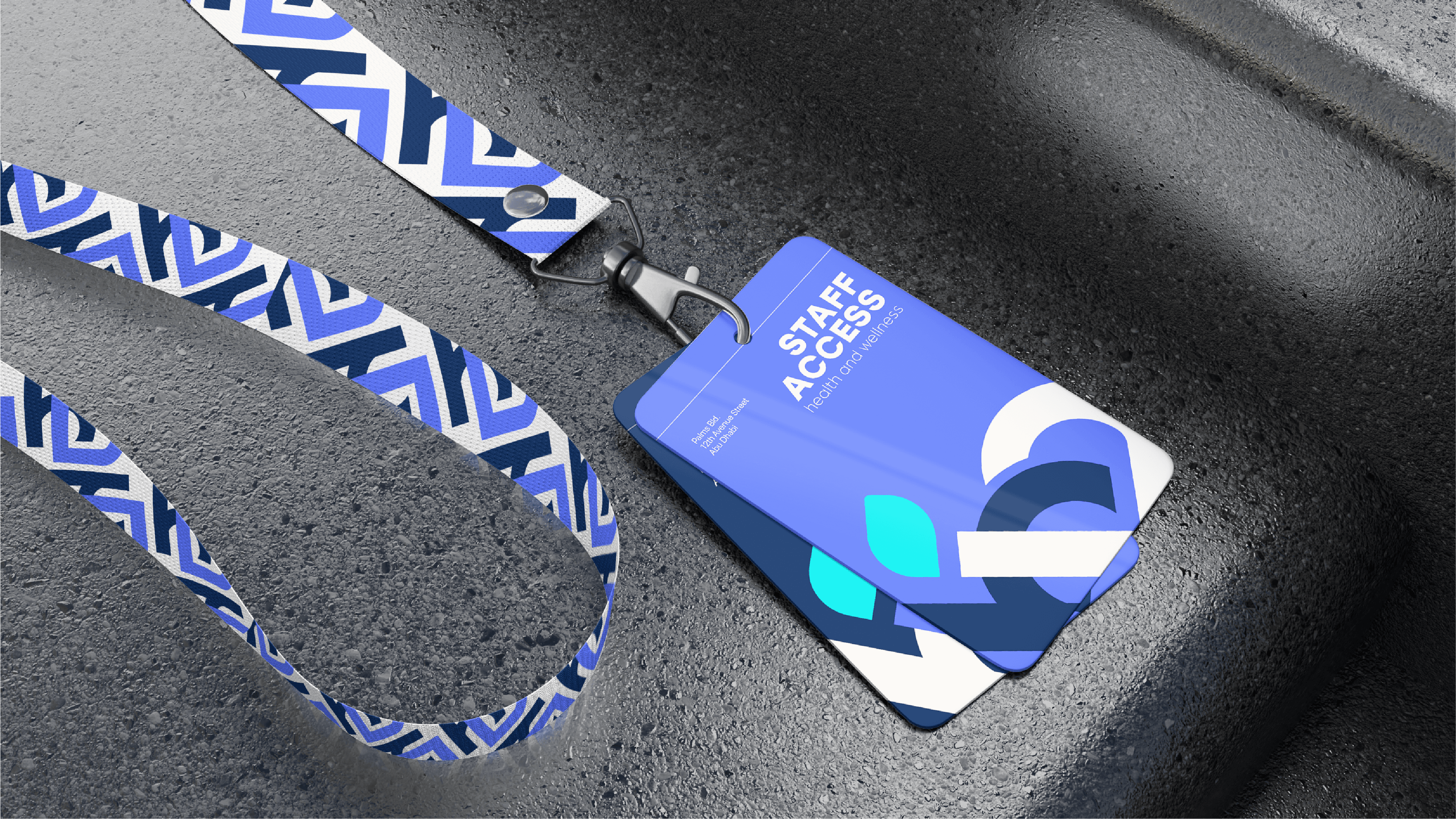 MHW Health and Wellness Conference stage screen with logomark